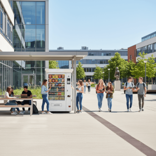 Vending Machine Mercator T10 | Snack & Beverage White