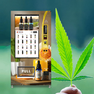Warenautomat Bacchus Touch CBD Edition | für Vapes & E Liquids | Snackautomat günstig kaufen
